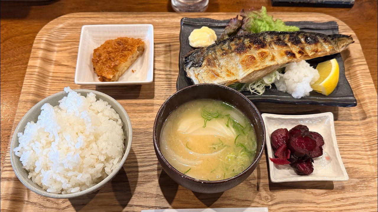 【京都】居酒屋の焼き鯖定食