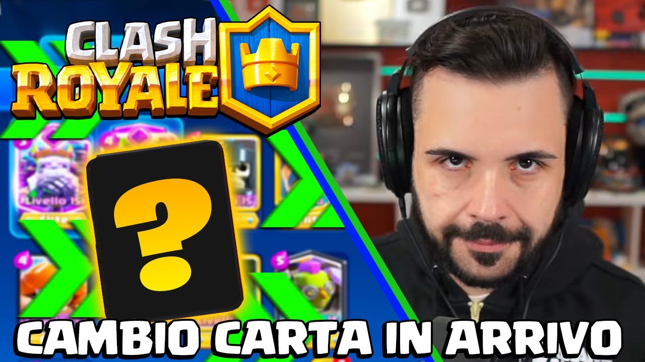 I'm changing a card, but which one? - CLASH ROYALE