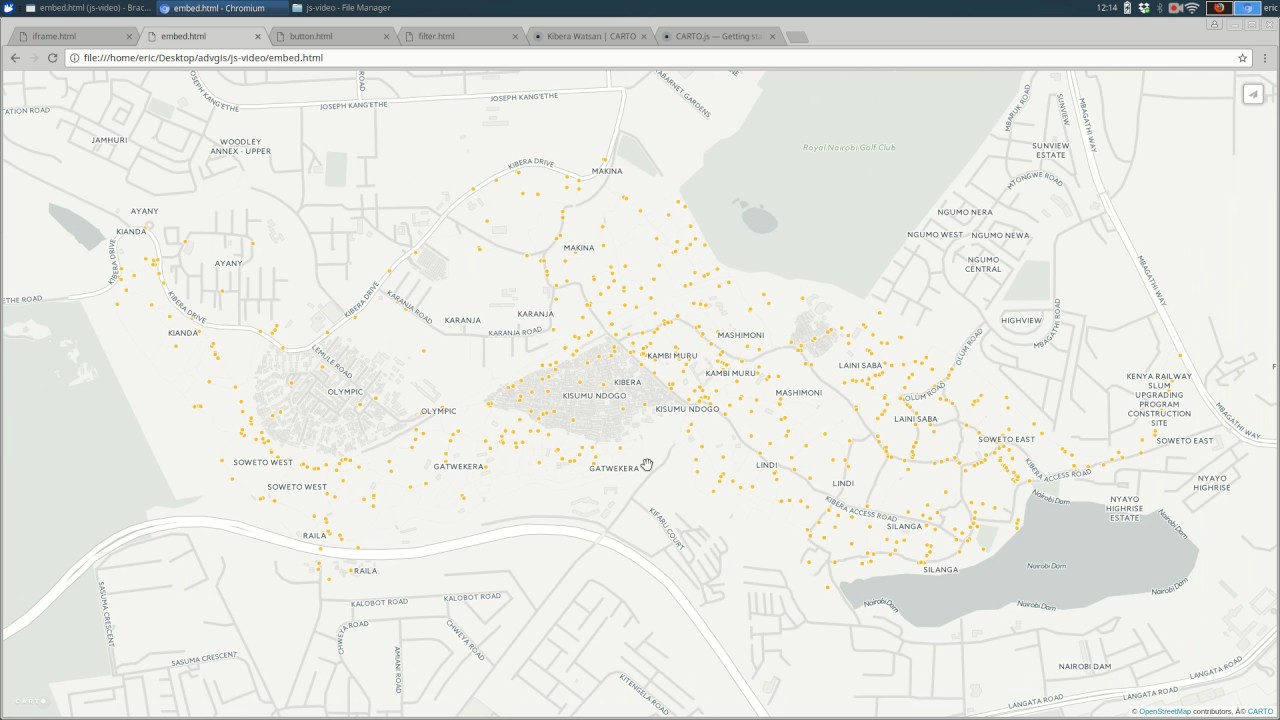 Making maps with Carto and JavaScript