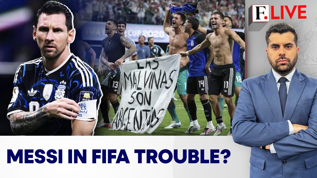 FIFA to Punish Argentina? Messi's Falklands Banner Sparks Row | World Cup|  Firstpost Live