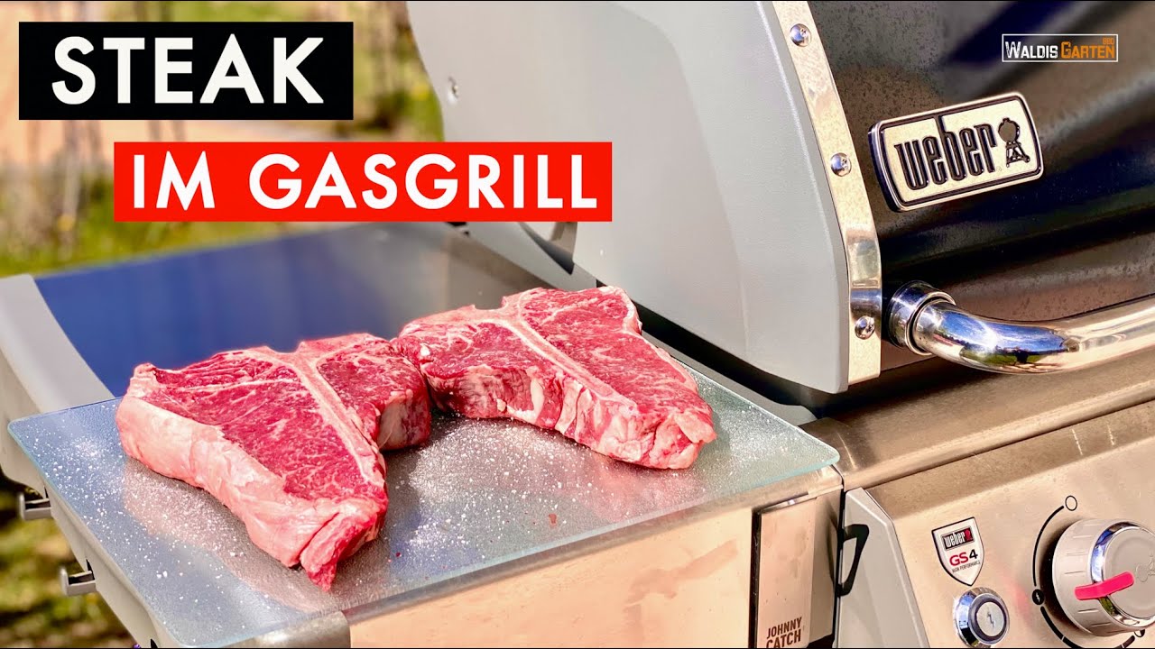 STEAK IM GASGRILL / T-BONE STEAK 🥩