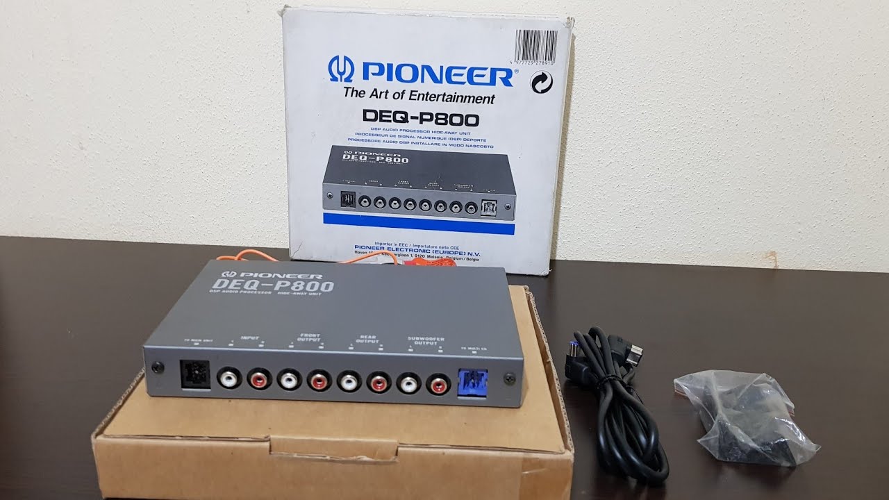 PİONEER  DEQ-P800 Nostalji Resital eski seri JAPAN