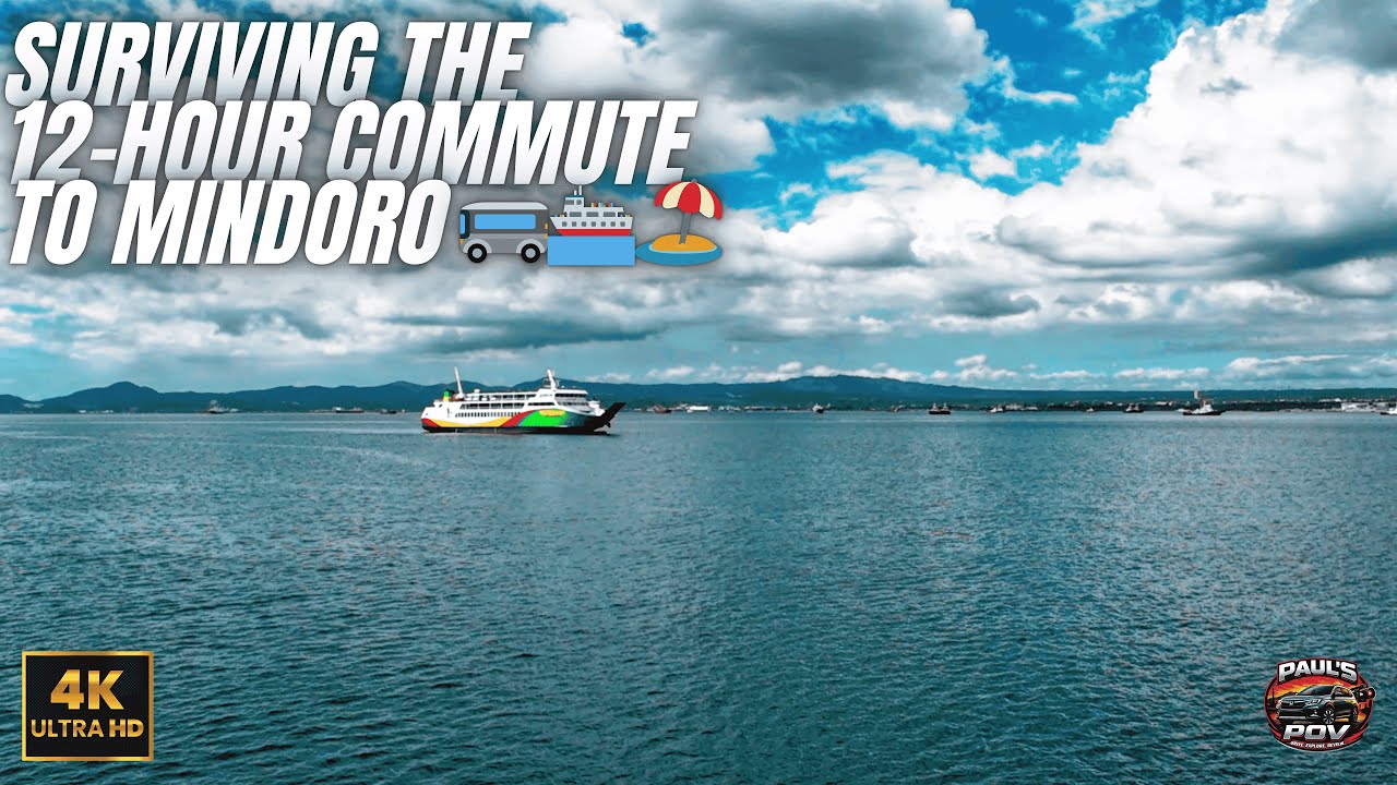 What a 12-Hour Commute to Occidental Mindoro Actually Looks Like 🚌⛴️🚌