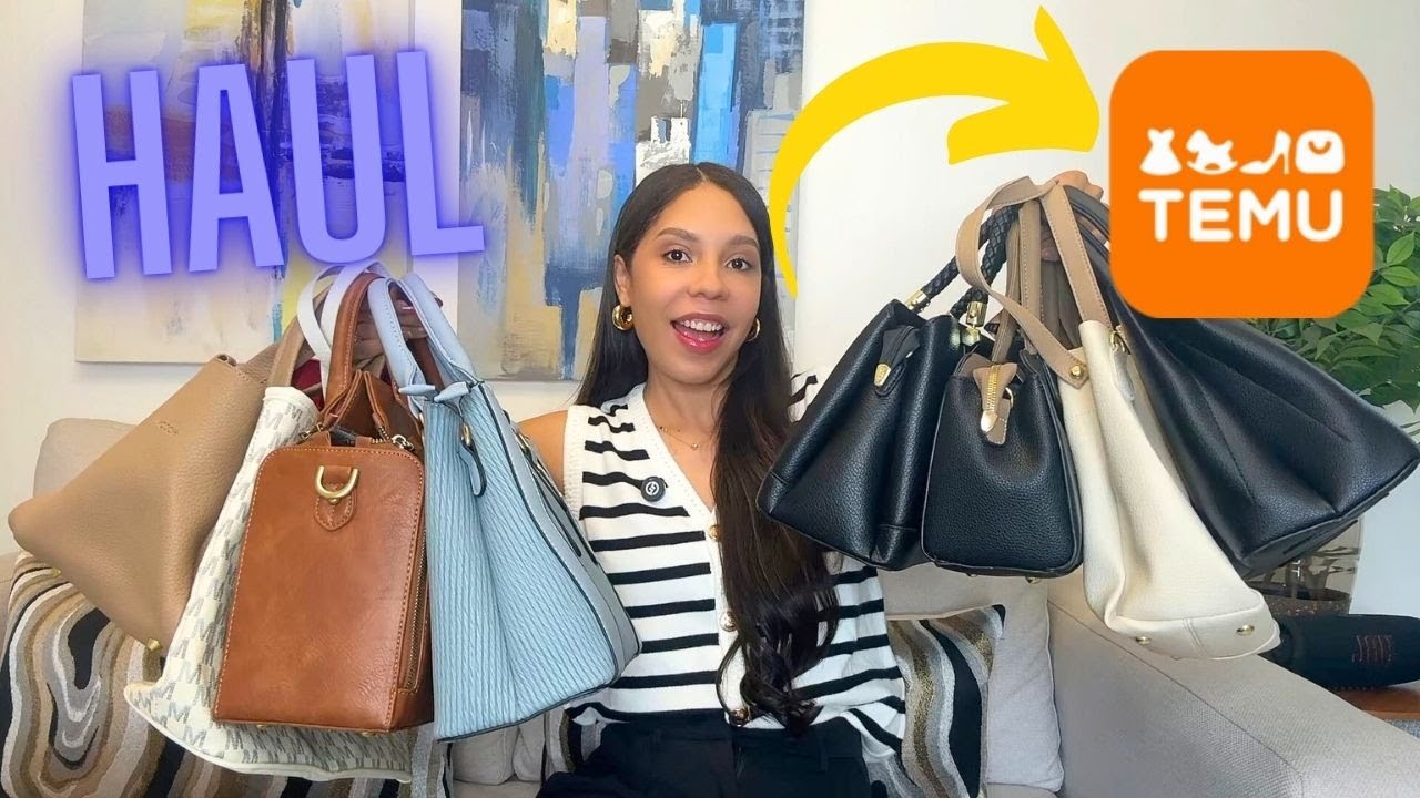 TEMU HAUL 2025✨BOLSOS por Menos de $20!😱 |Mirianny