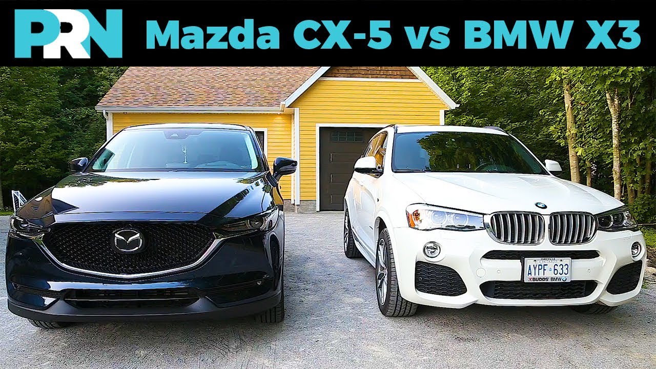 Mazda CX-5 GT vs BMW X3 xDrive28d | Premium Versus Luxury