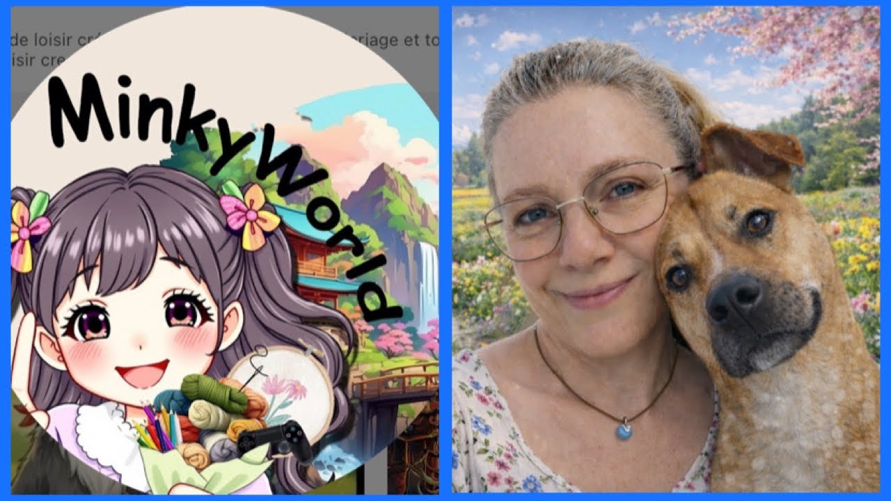 Cadeau du cœur ❤️ par @minkyworld 😘😘🐰🐰