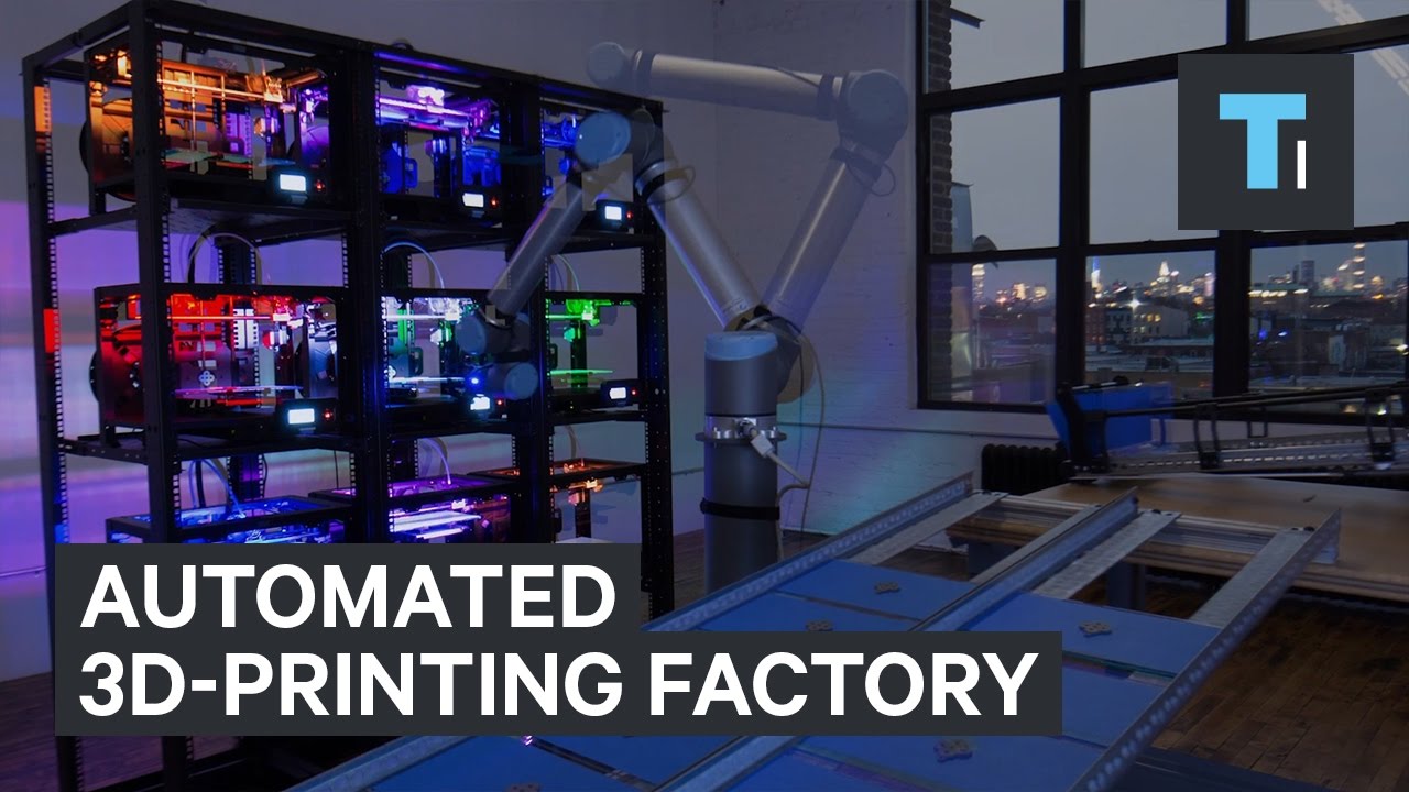 Here&rsquo;s how an automated 3D-printing factory runs