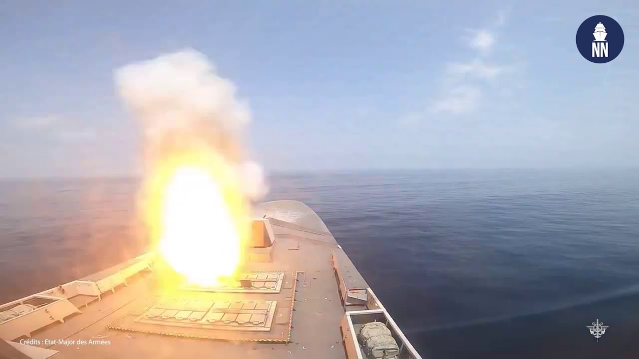 French Air Defense FREMM Alsace Intercepted Ballistic Missiles, Drones, during Red Sea Deployment