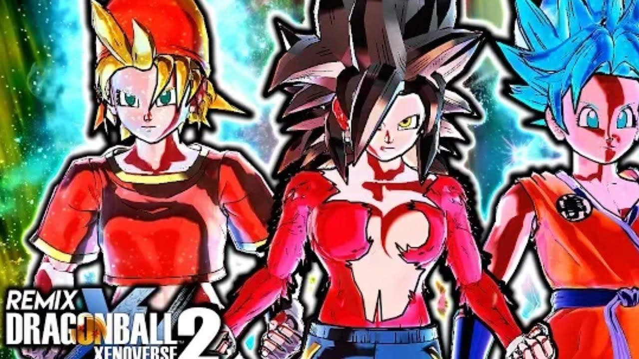 Pan NEW DESIGN GAMESPLAY-Dragon Ball Xenoverse 2 All Custom Pan Gameplay (NEW CLOTHES & ALL FORMS)