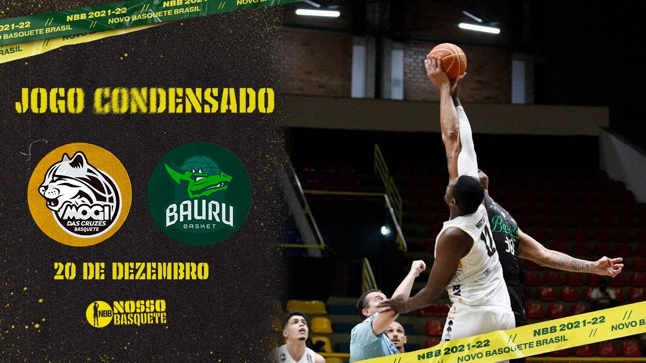 VIT&Oacute;RIA DE VIRADA | Jogo Condensado | Mogi Basquete x Bauru Basket | 20.12.2021