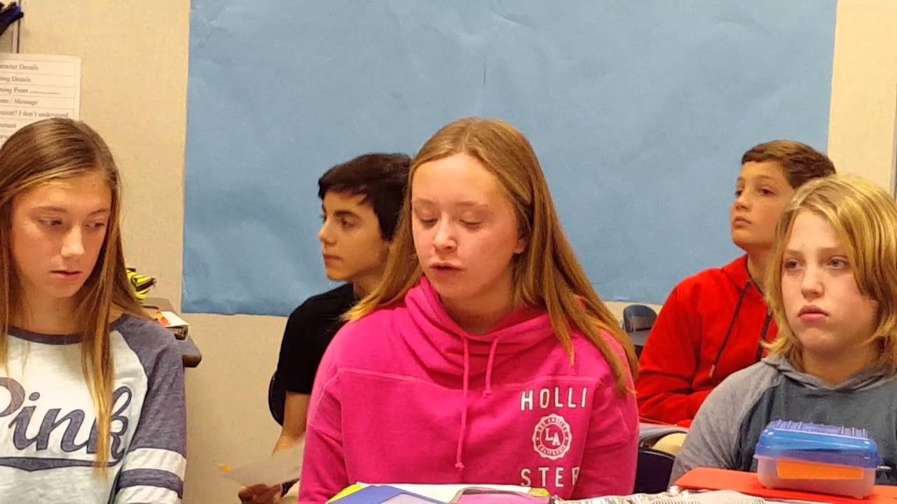 7th Grade Socratic Circle - The Outsiders