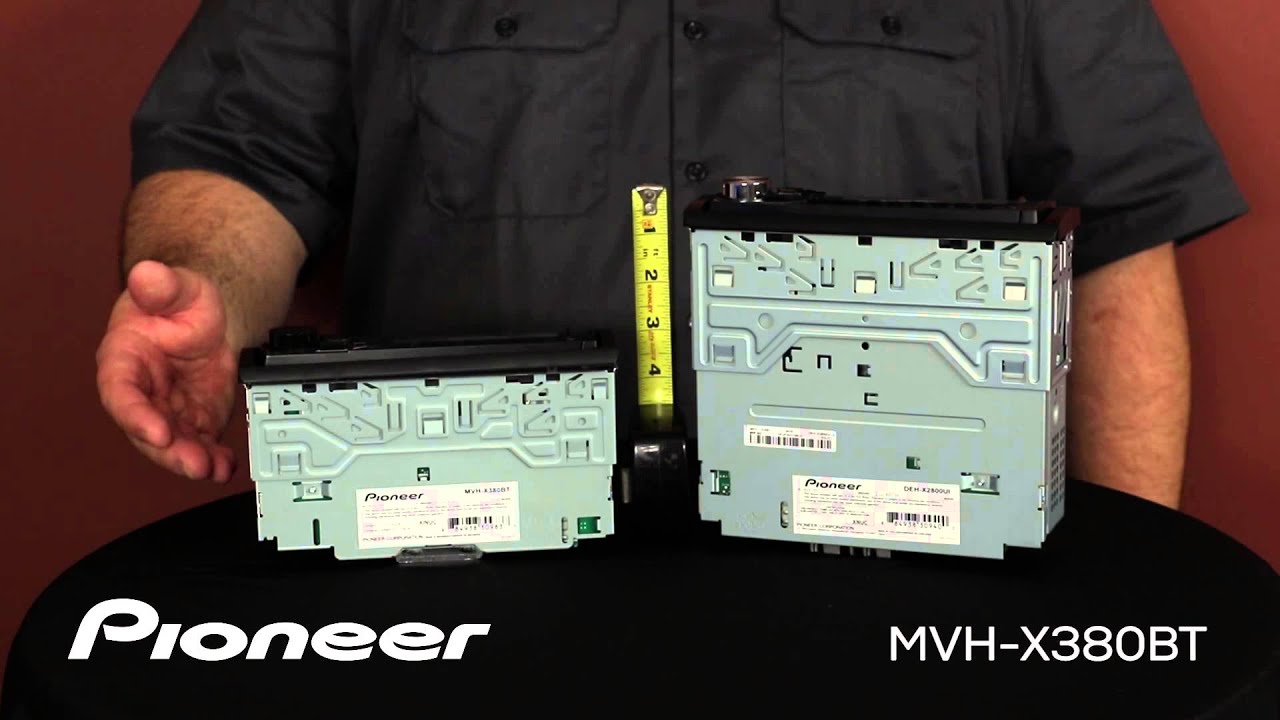 MVH-X380BT - What's in the Box?