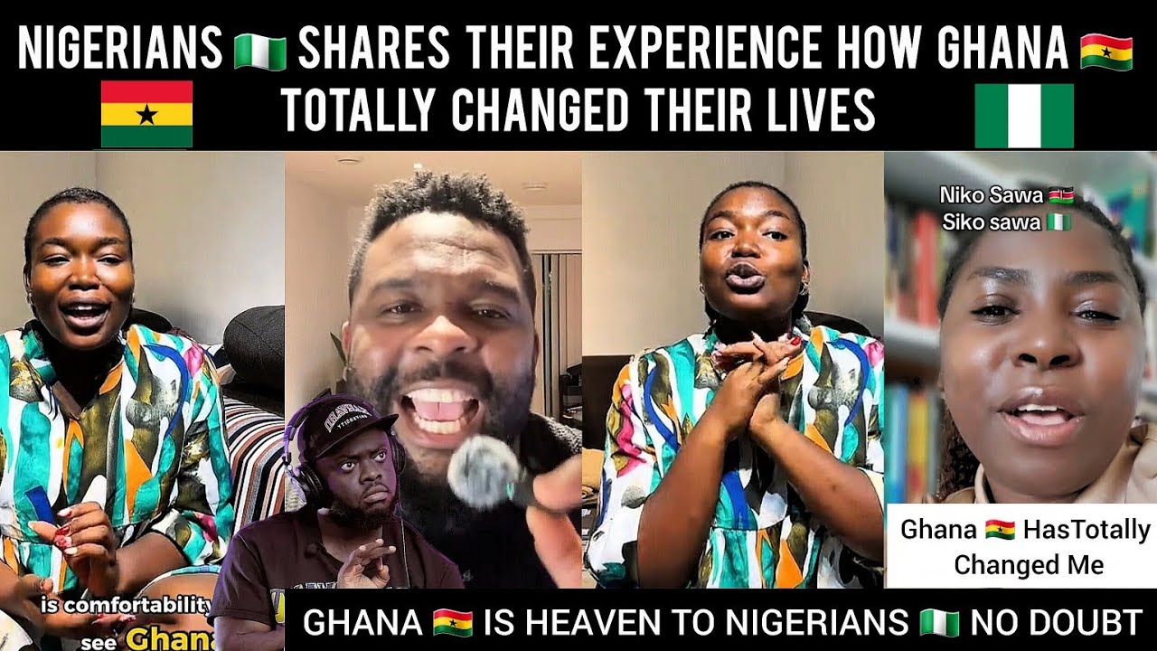 Жители Нигерии 🇳🇬 делятся своим опытом о том, как Гана 🇬🇭 полностью изменила их жизнь.