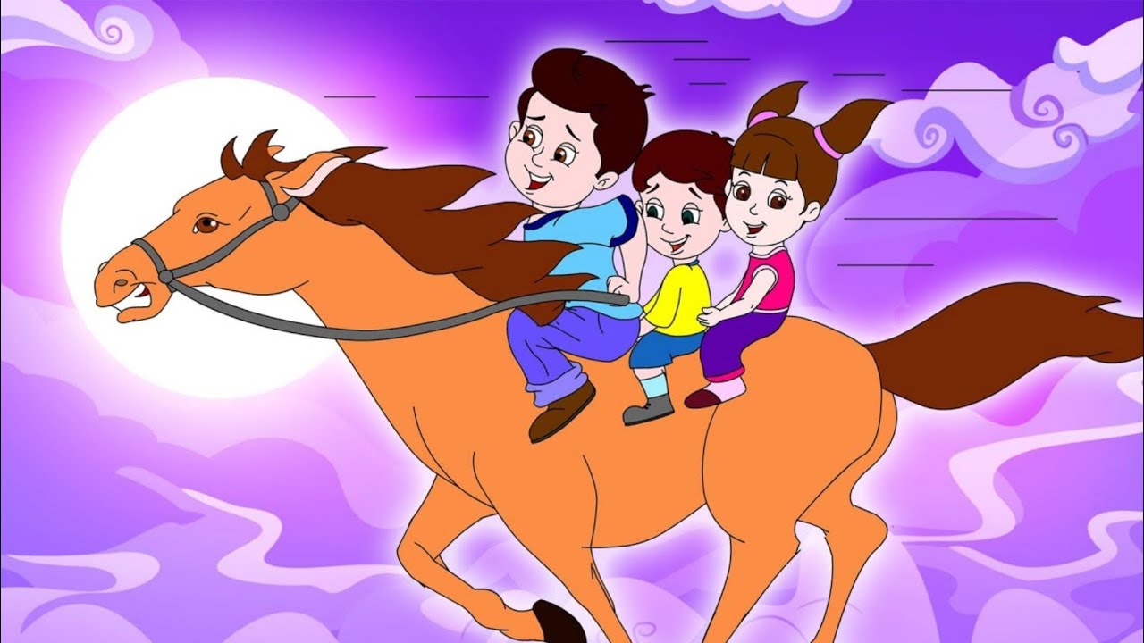 Lakdi ki kathi | लकड़ी की काठी | PopularHindi Children Songs | Animated Songsby JingleToons