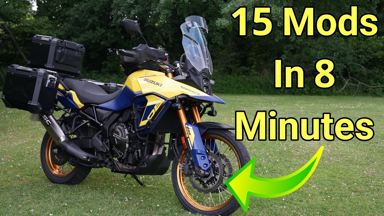 Suzuki V-Strom 800 DE: Top 15 Accessories
