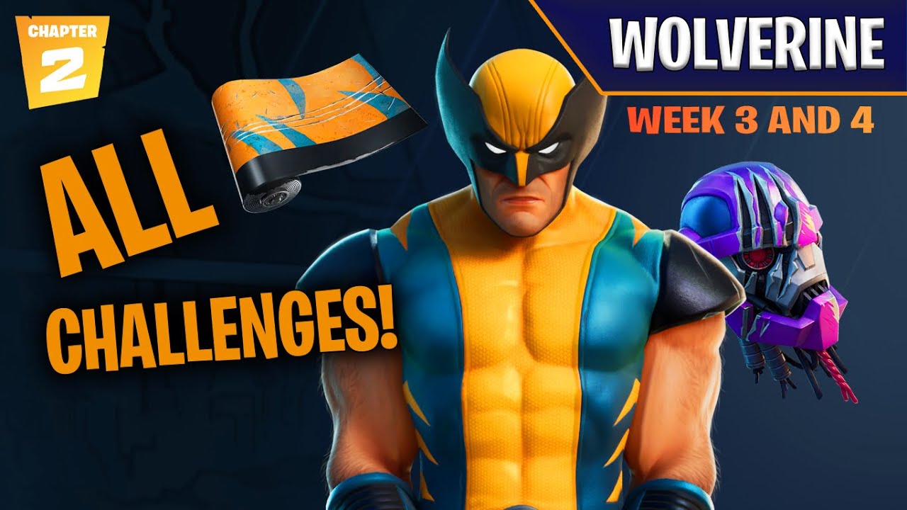 ALL *NEW* Wolverine Challenges (Week 3, 4 & 5) Find Wolverine's Trophy and Wolverine Boss!