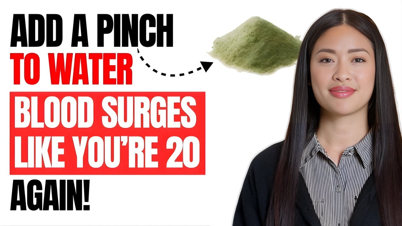 Add THIS to Your Water After 50 (Urologist Explains Blood Flow Secret)