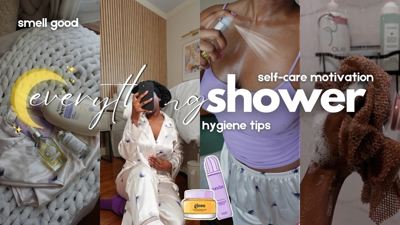 MY *night time* SHOWER & PAMPER ROUTINE | feminine hygiene, staple products + unwind with me