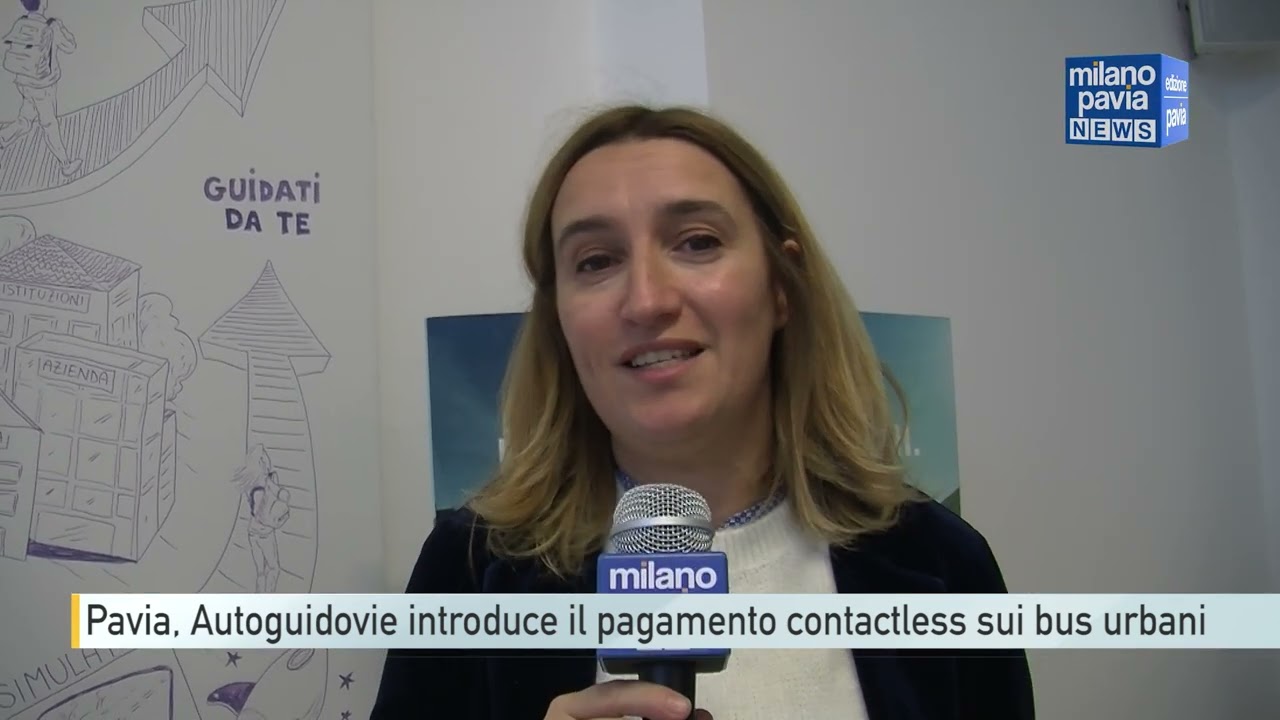 Pavia, Autoguidovie introduce il pagamento contactless sui bus urbani