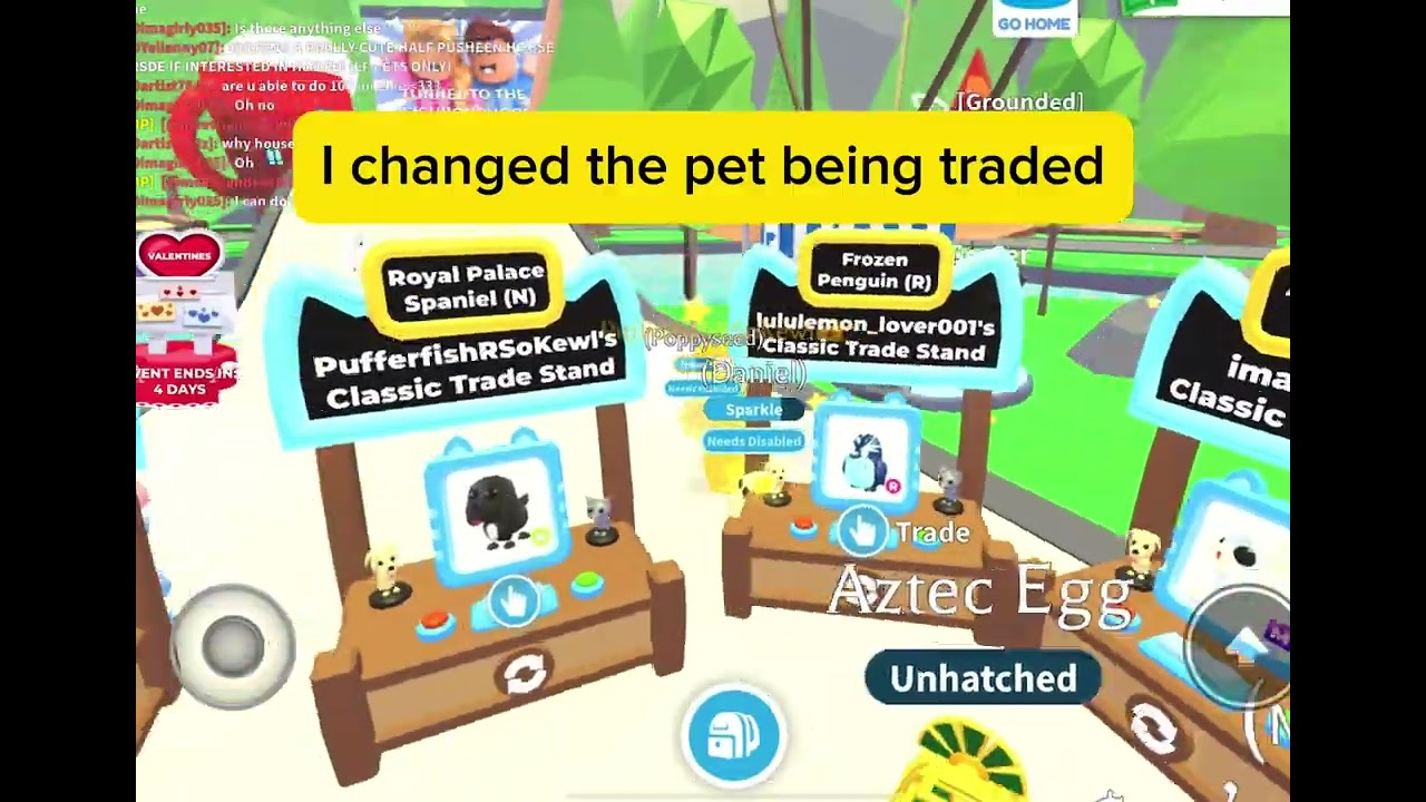 Average adopt me trading server...