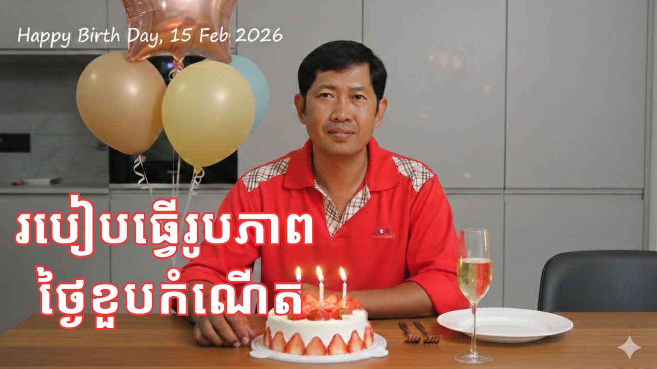 How to create Image with Birth Day Cake use Whisk AI