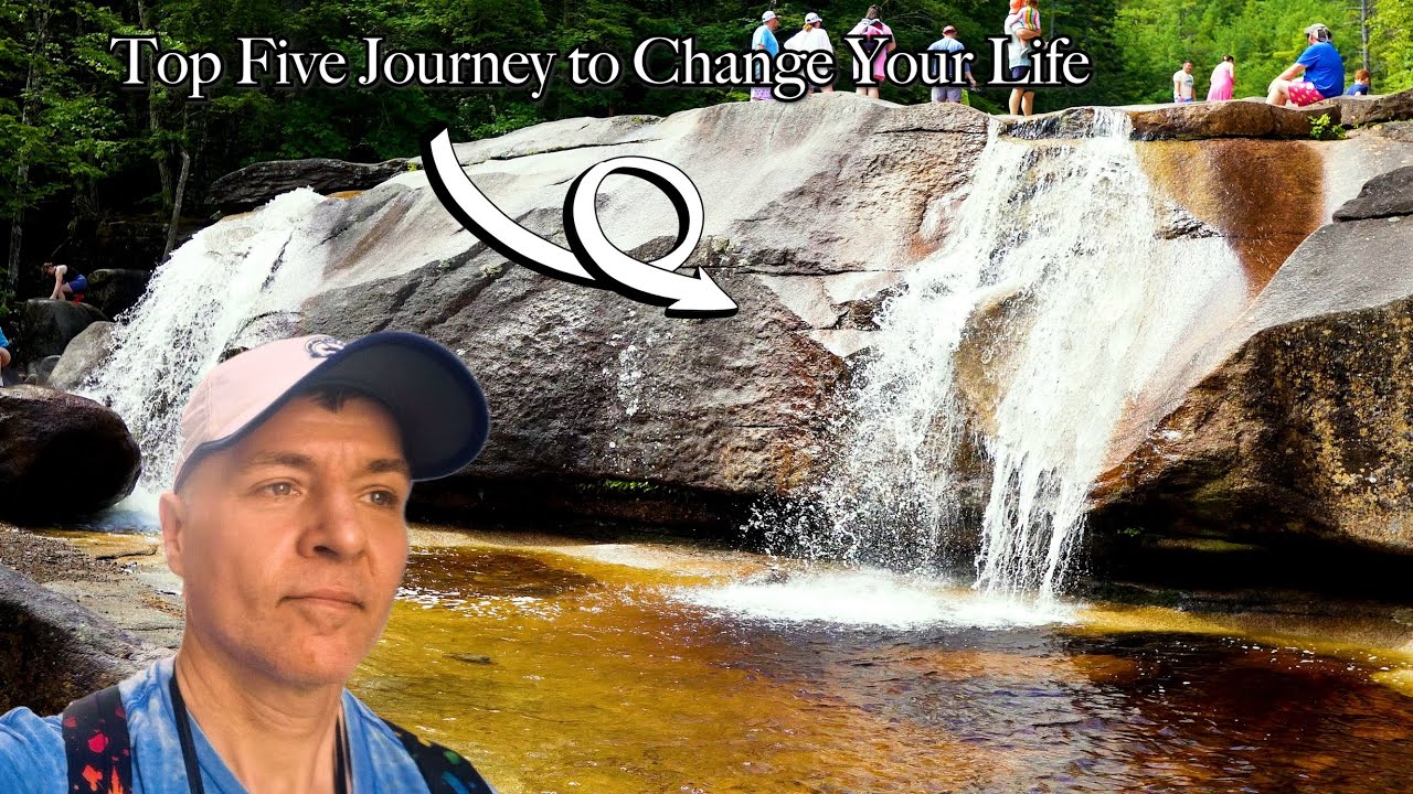 FULL TOUR: Diana's Baths in the N.H. WHITE MOUNTAINS.  Don't miss this WONDER of NATURE.
