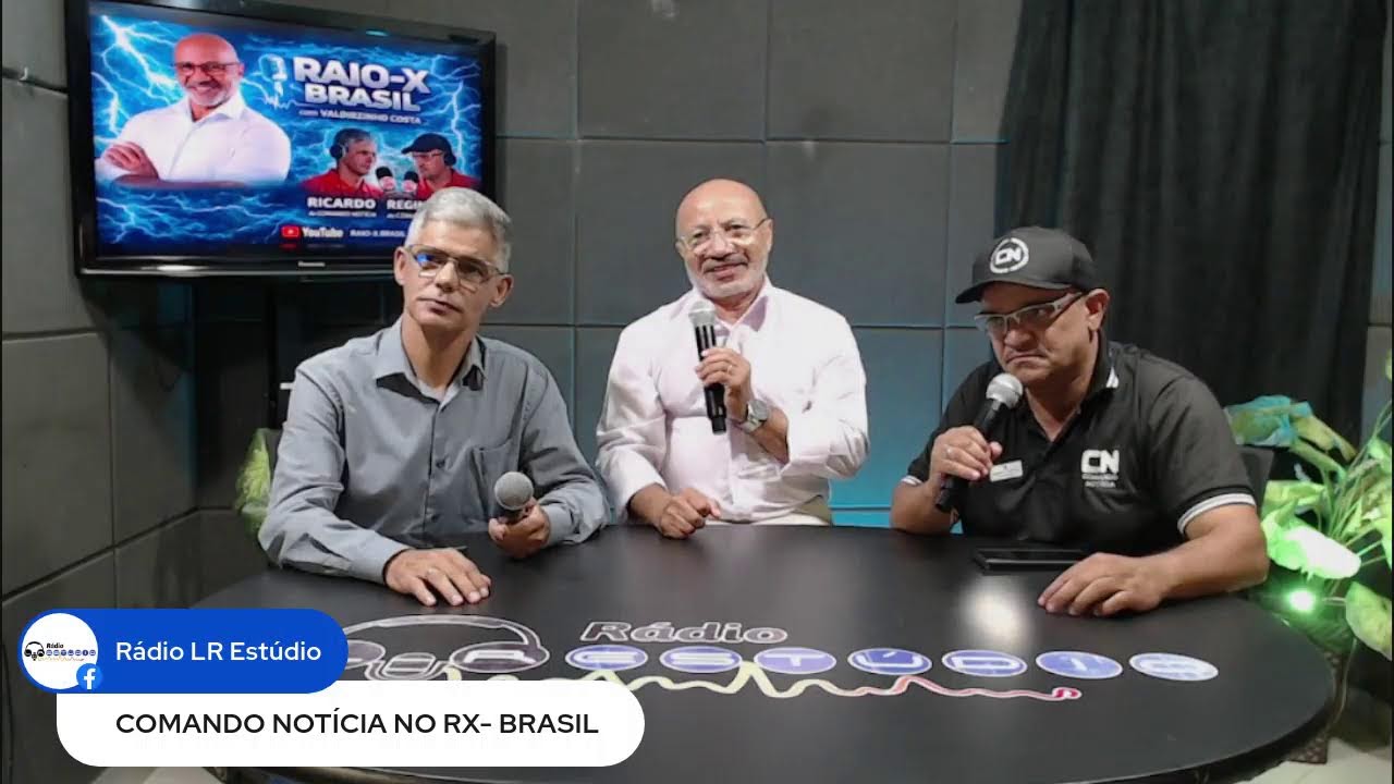PROGRAMA RX-BRASIL / RICARDO E REGINALDO / COMANDO NOTÍCIA EP-10
