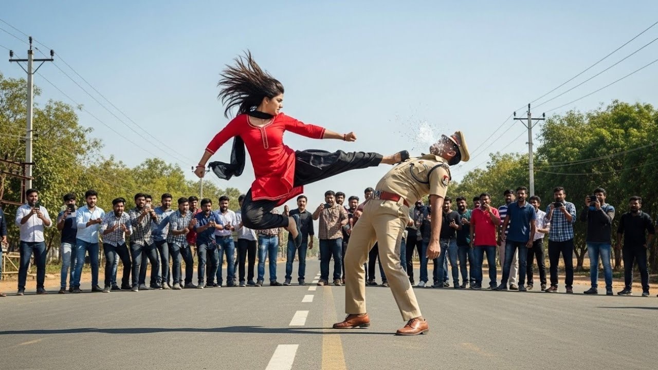 जब IAS मैडम को आम लड़की समझ कर इंस्पेक्टर नें डंडा बरसाया, फिर इंस्पेक्टर के साथ जो हुवा...