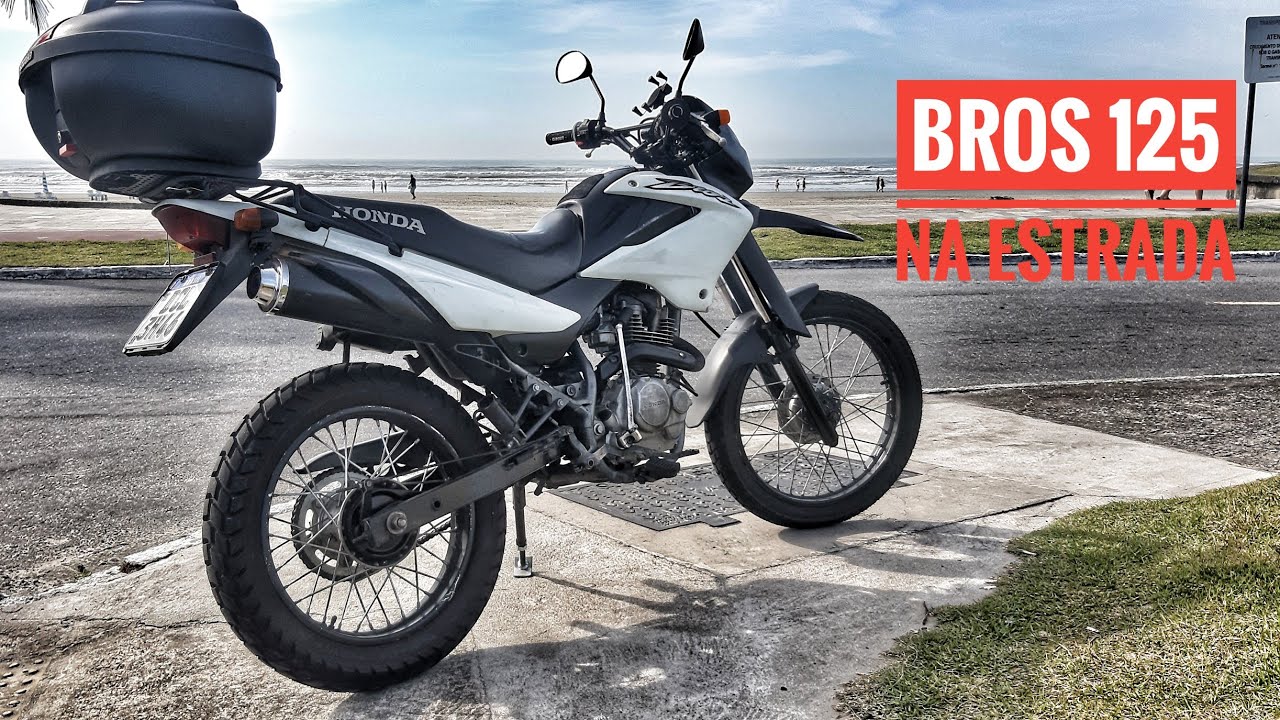 Bros 125 na estarda. Testando desempenho e consumo da Selene P1.