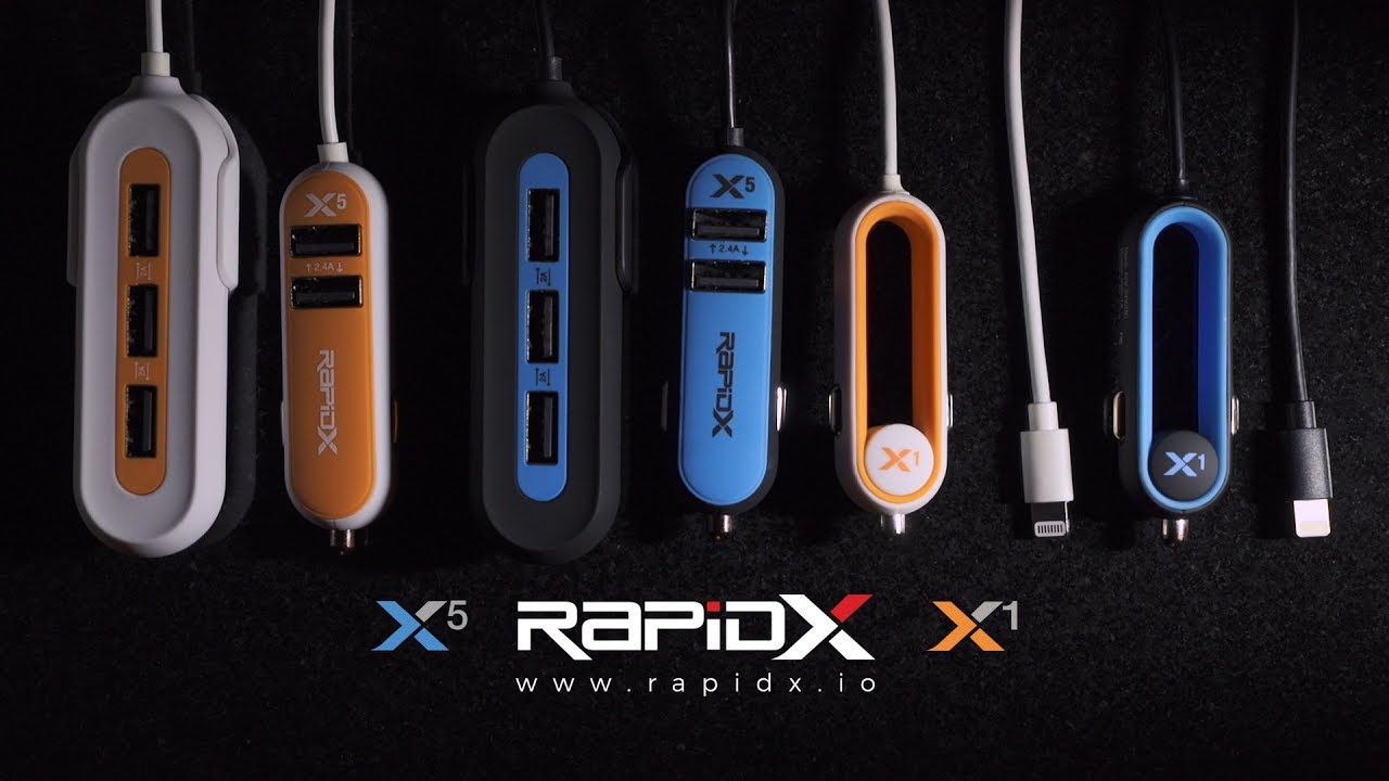 X5 Fast Car Charger By RapidX