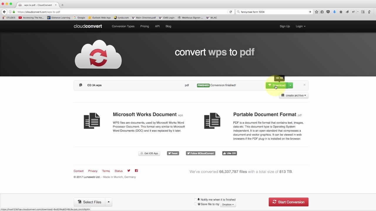 Cloud Convert Demo