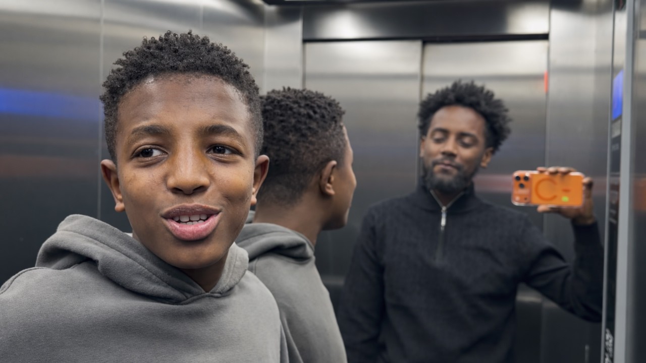 Taking Myko to the Barbershop for a Fresh Haircut