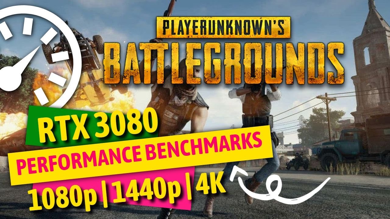 PlayerUnknown's Battlegrounds PUBG RTX 3080 Benchmarks 1080 / 1440 / 4K [ASUS ROG STRIX RTX 3080]