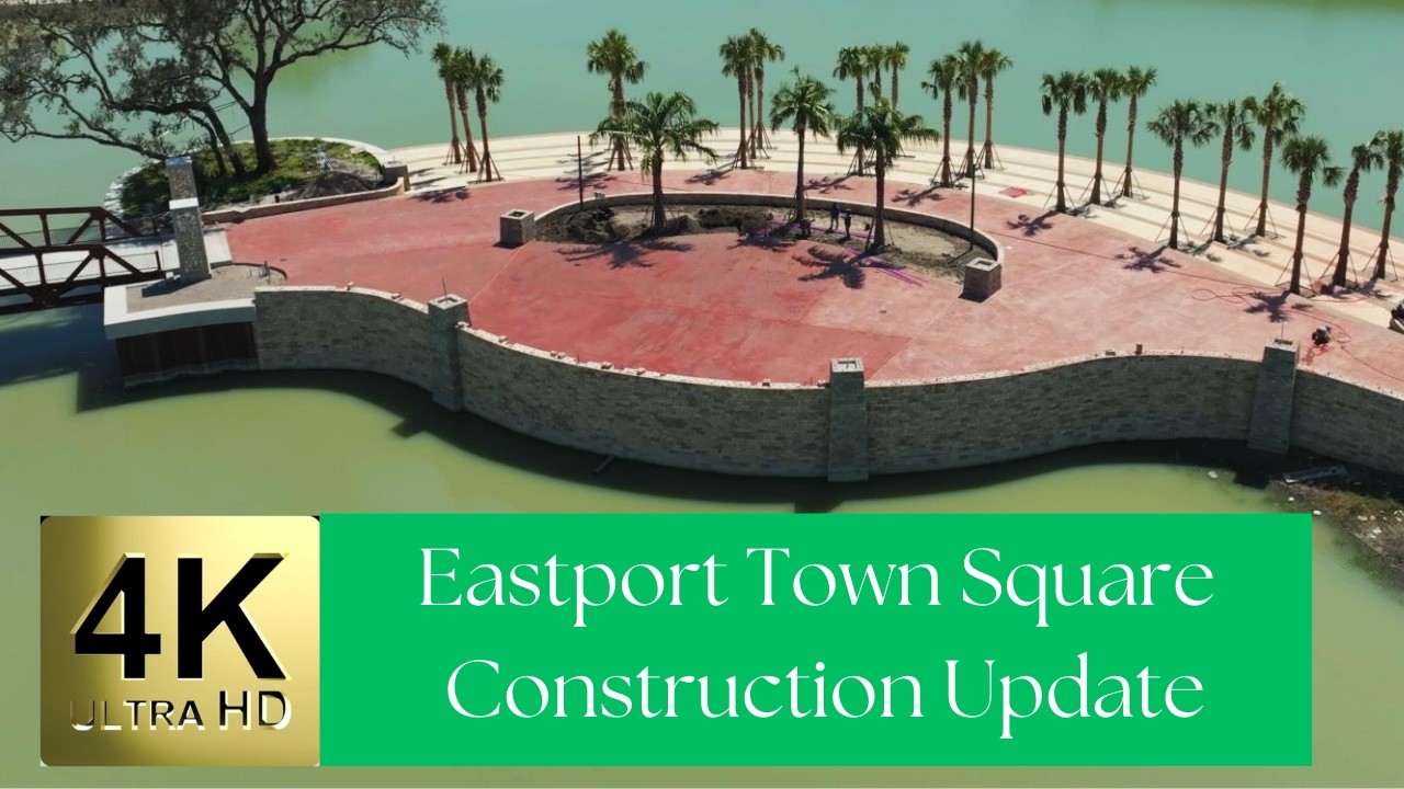 Eastport Town Square in the Villages Florida Construction Progress 
