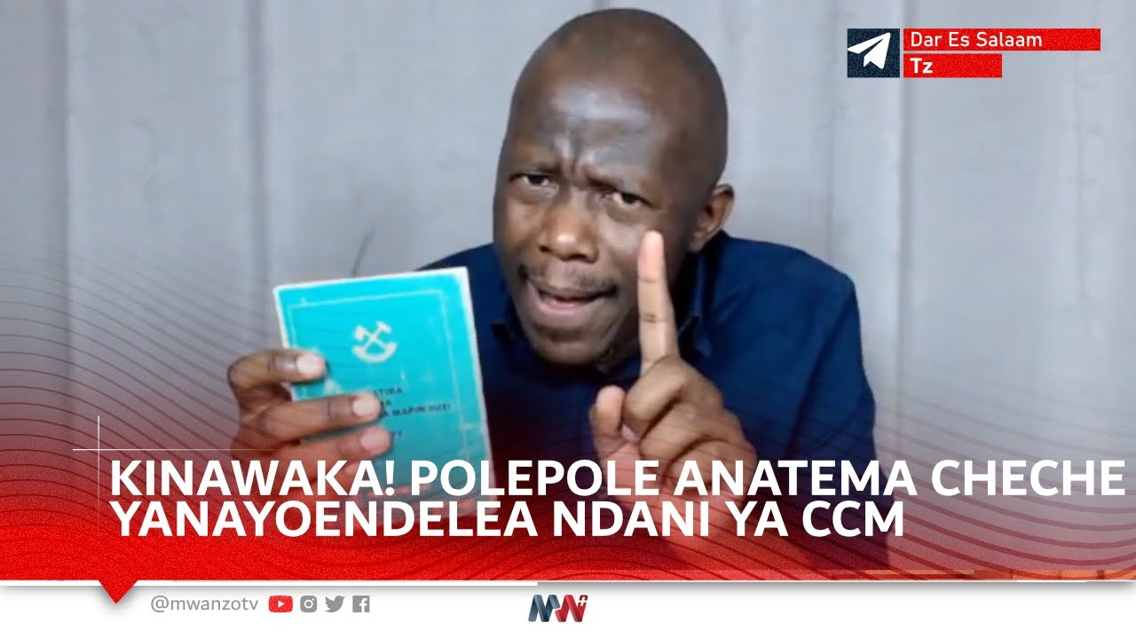 #LIVE: POLEPOLE ANAFUNGUKA MAZITO YANAYOENDELEA NDANI YA CCM MUDA HUU