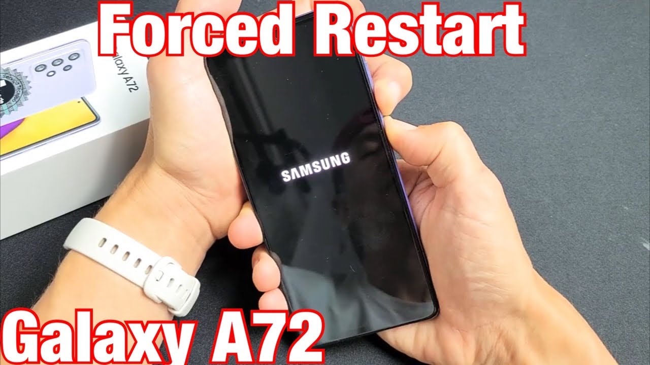 Galaxy A72: как принудительно перезагрузить (принудительная перезагрузка)