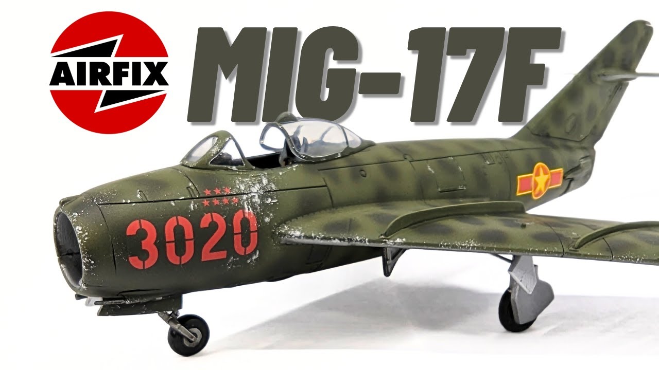 Airfix 1/72 Scale MiG-17F. Full Build. Early Jets Group Build Entry.
