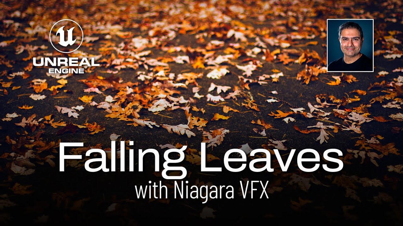 #UE5 Series: Falling Leaves effect using Niagara VFX