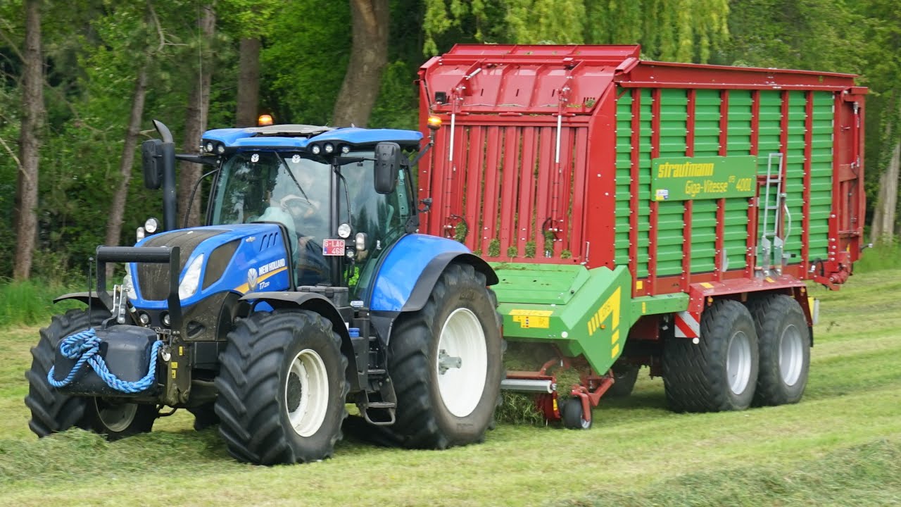Grass Silage | New Holland T7.270 | Strautmann Giga-Vitesse CFS 4001 | HENA