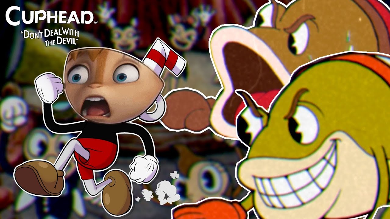 IF A CHIPMUNK PLAYED CUPHEAD | Cuphead #1 {RAGE}