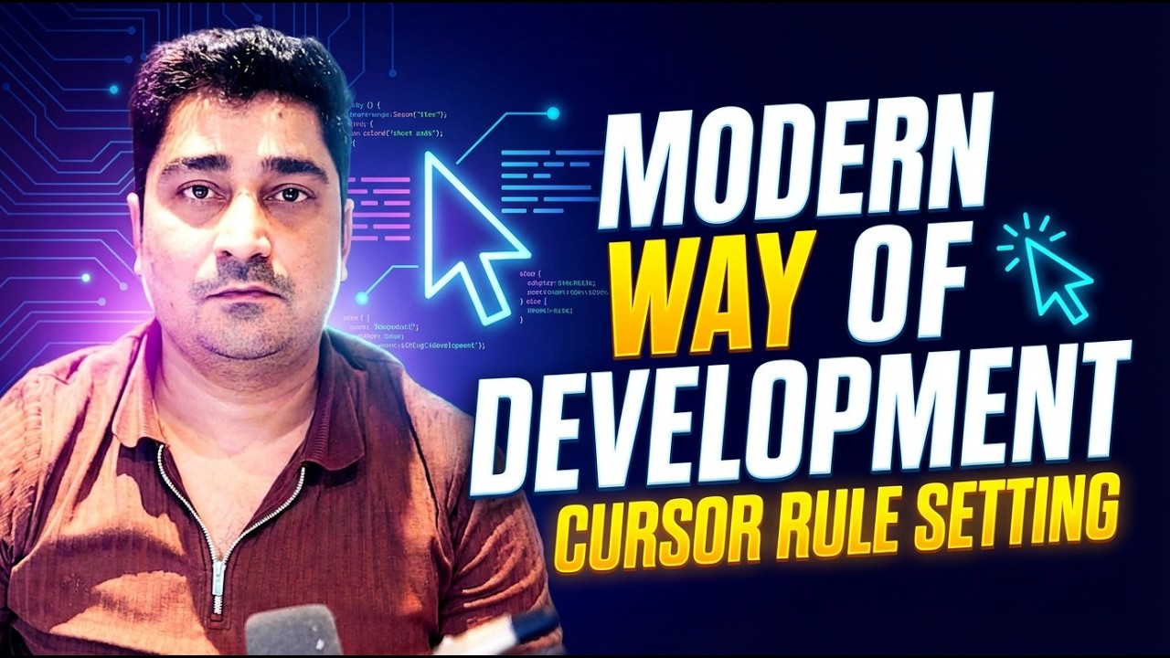 Cursor Rule setting | Rule teamplate Attached