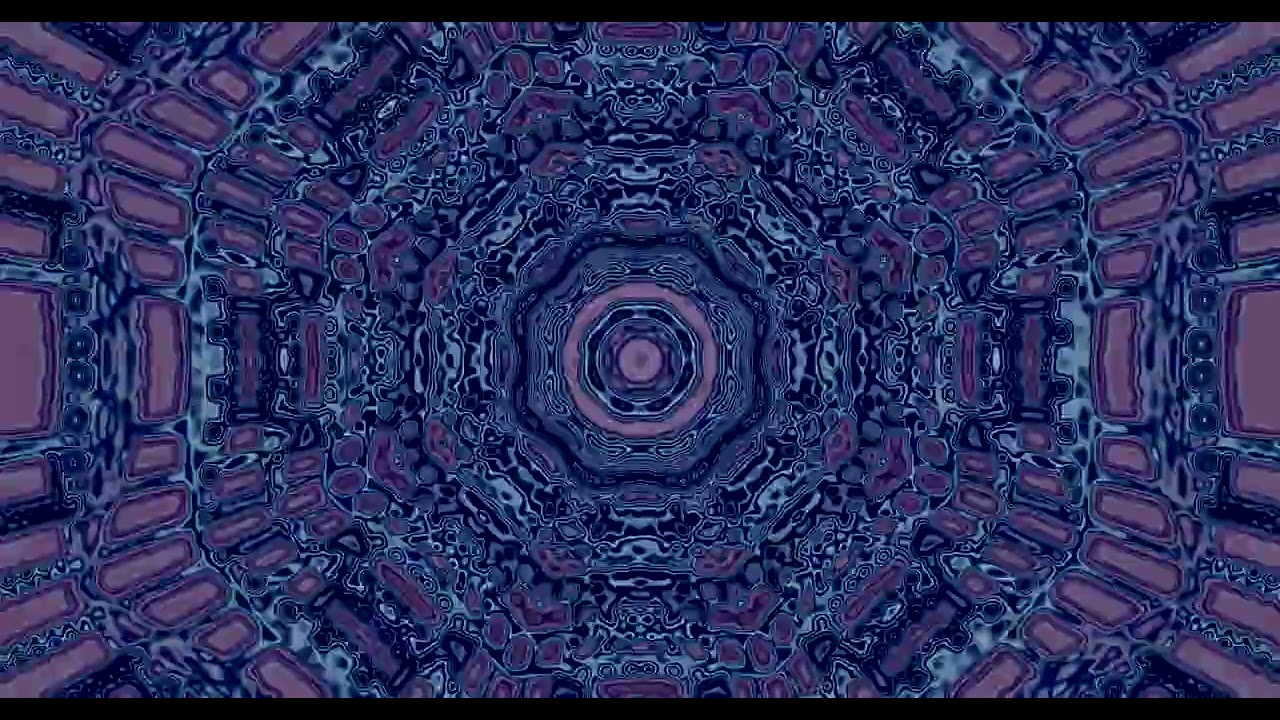 10 hours Neon Tunnel Screensaver Windows 10 4K UHD 60fps VJ Loop Visual Background