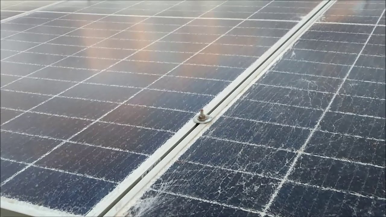 Painel Solar Fotovoltaico TRINCADO Ainda GERA Energia  - Vidro Painel Fotovoltaico Quebrado