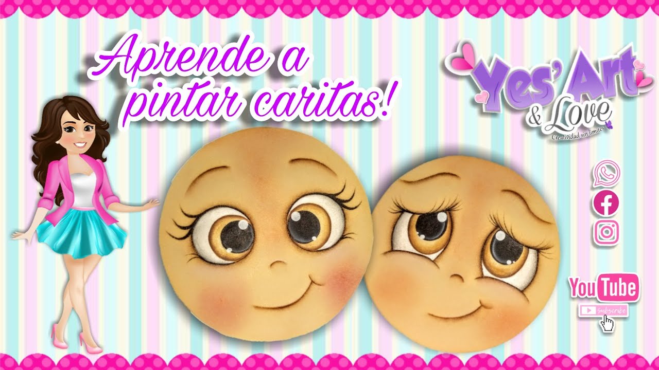 DIY- Cómo pintar ojitos tiernos//Caritas para fofuchas/Goma Eva/Foamy