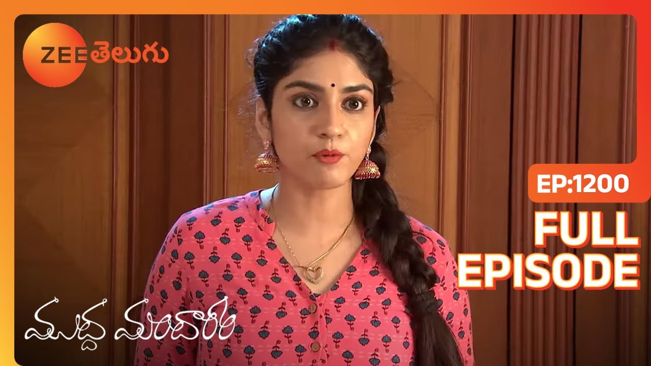 Deva మరియు Parvathi పరమ సవాలు ఎదుర్కొంటారు | Muddha Mandaram | Full Ep. 1200 | ZEE Telugu