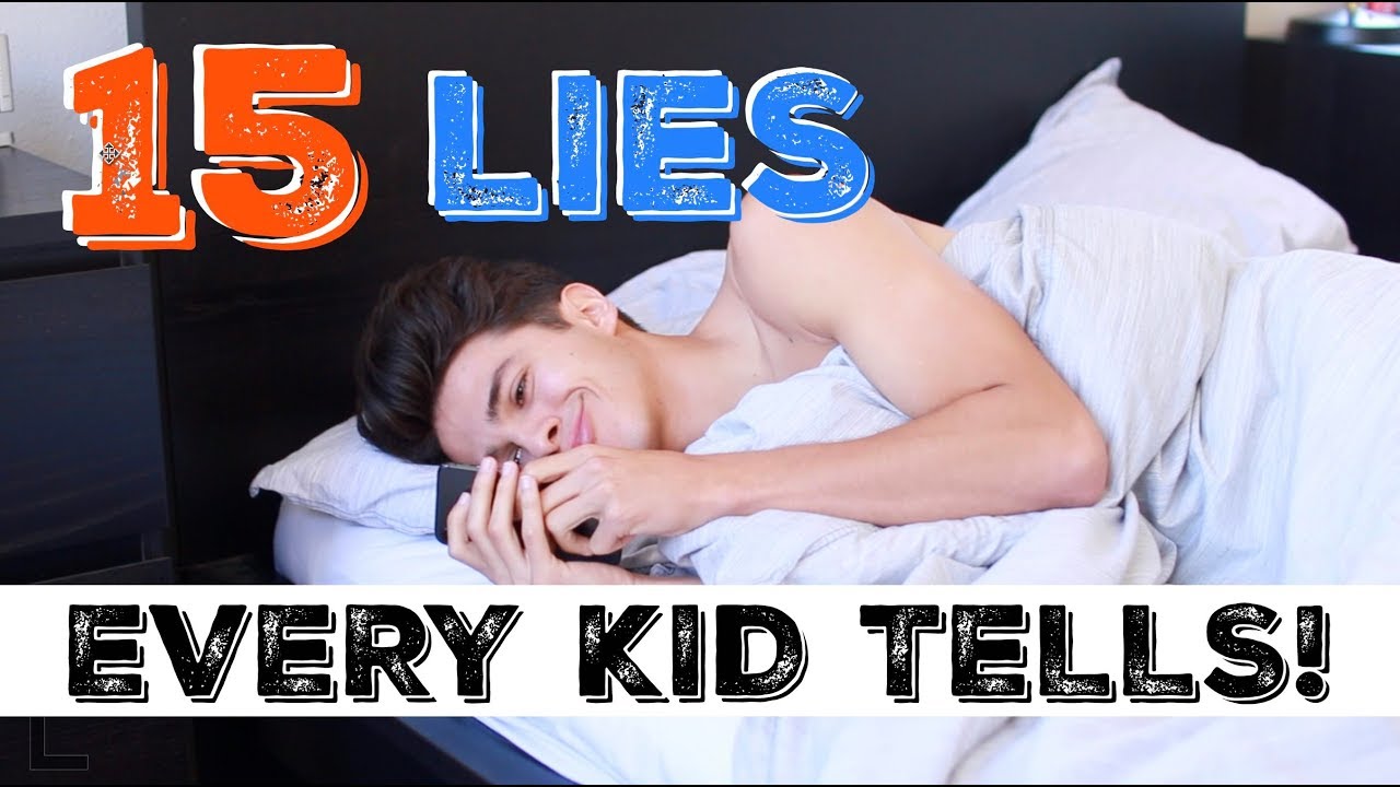 15 LIES EVERY KID TELLS! | Brent Rivera