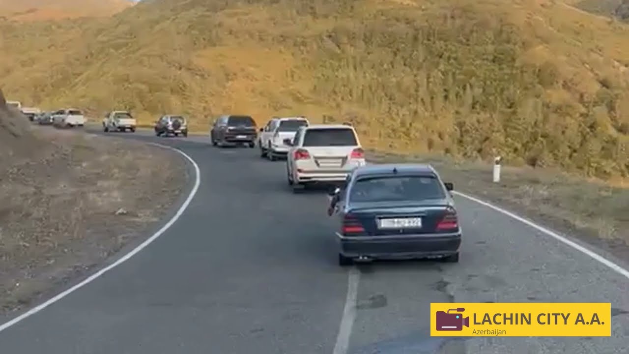 LAÇIN-ŞUŞA yolu.Turşsu k.Kövrək anlar.Eksklüziv.Bəyənin və Abunə olun.