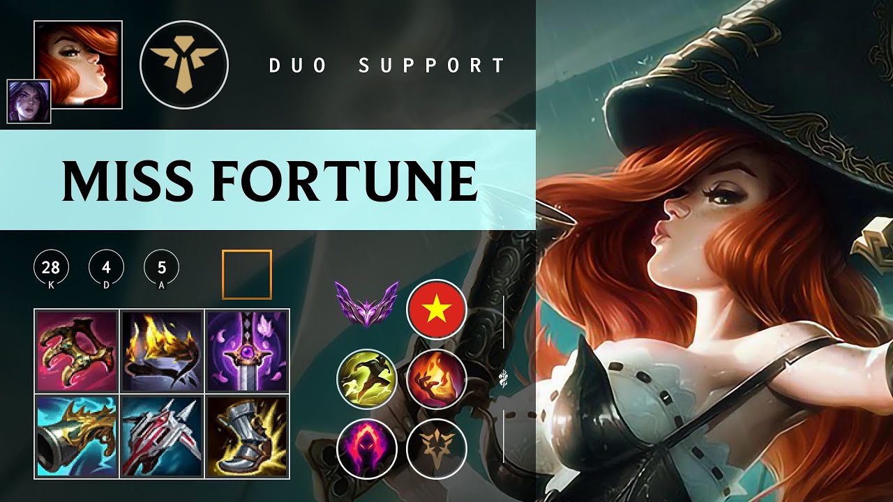 Miss Fortune Support vs Morgana - VN Master Patch 26.02