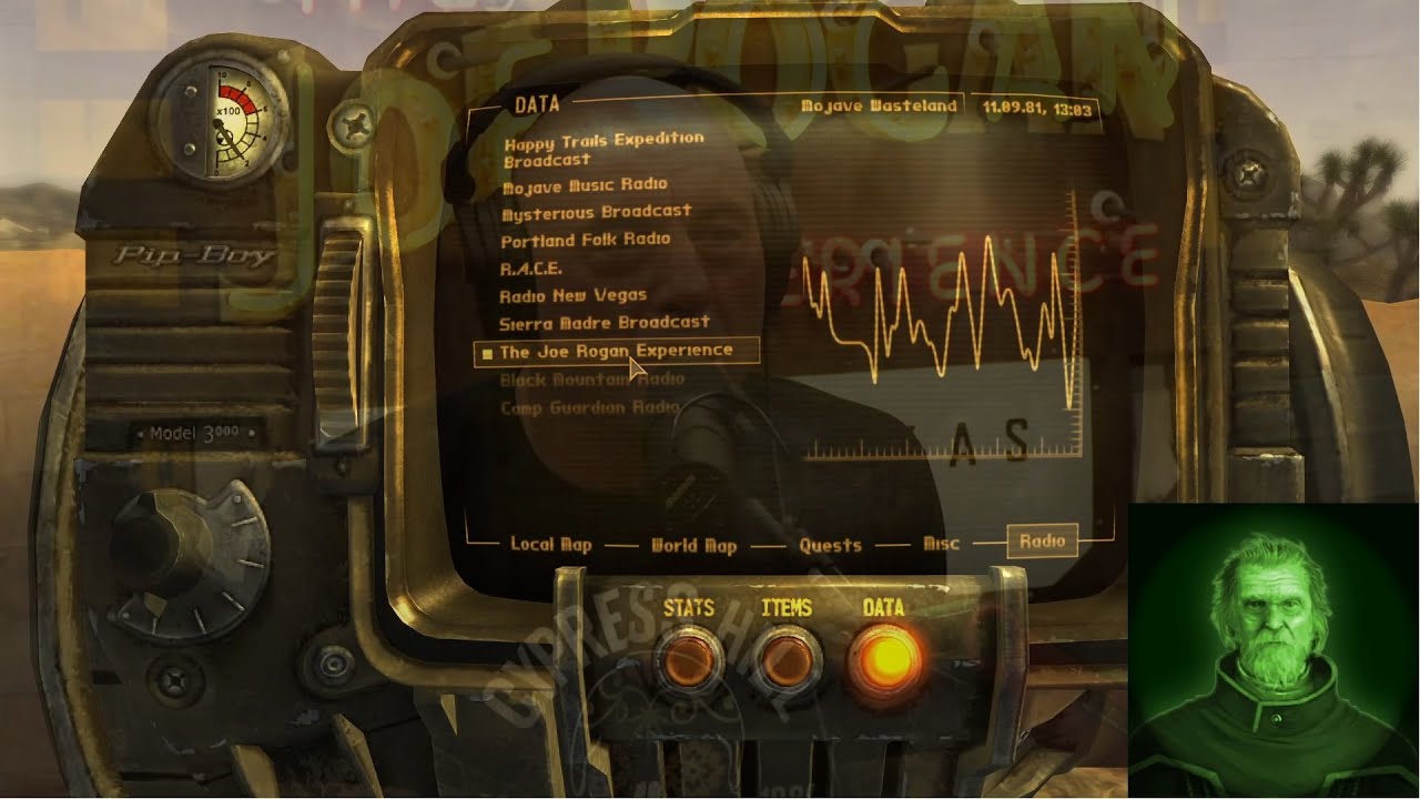 POV you're a Courier delivering a package of Buffout and Radio New Vegas is down