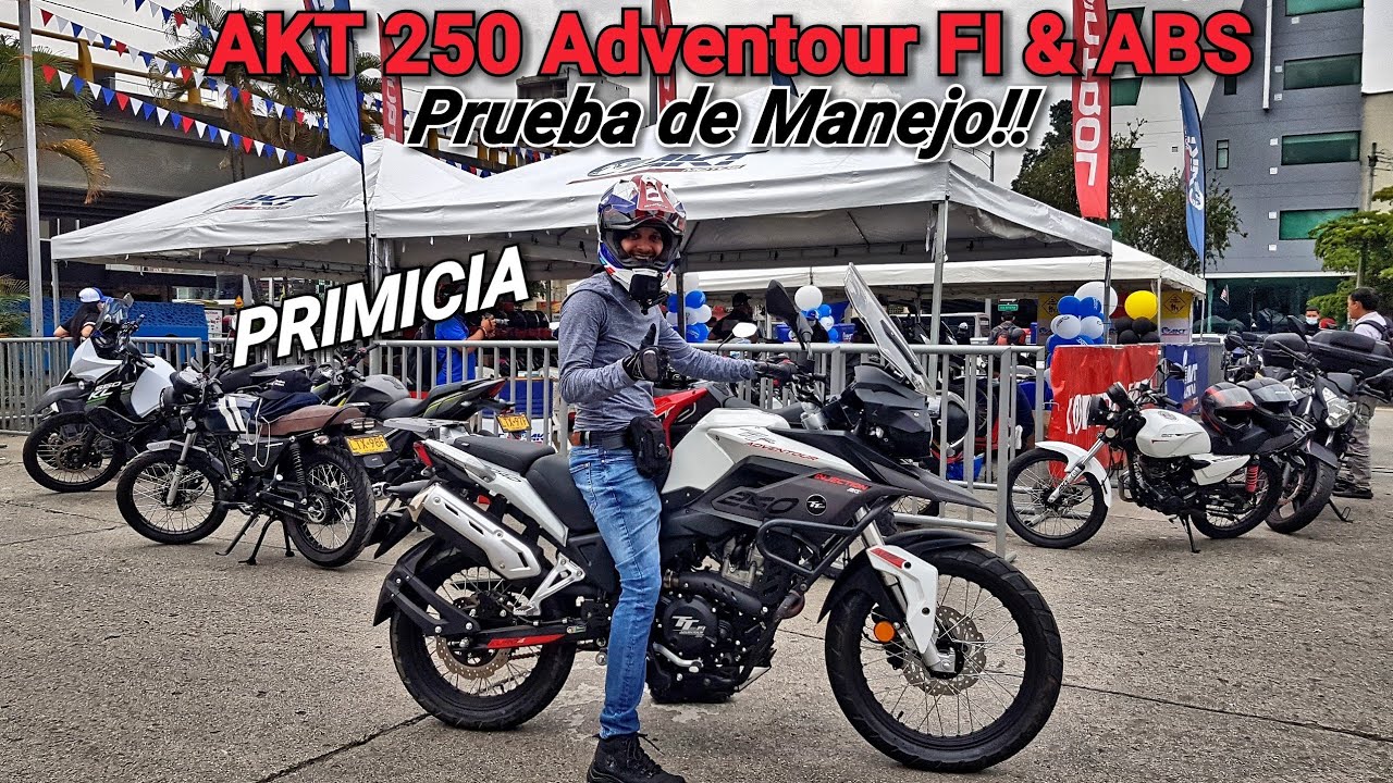 AKT TT 250 Adventour FI & ABS Prueba de Manejo | PRIMICIA | Medina Motors